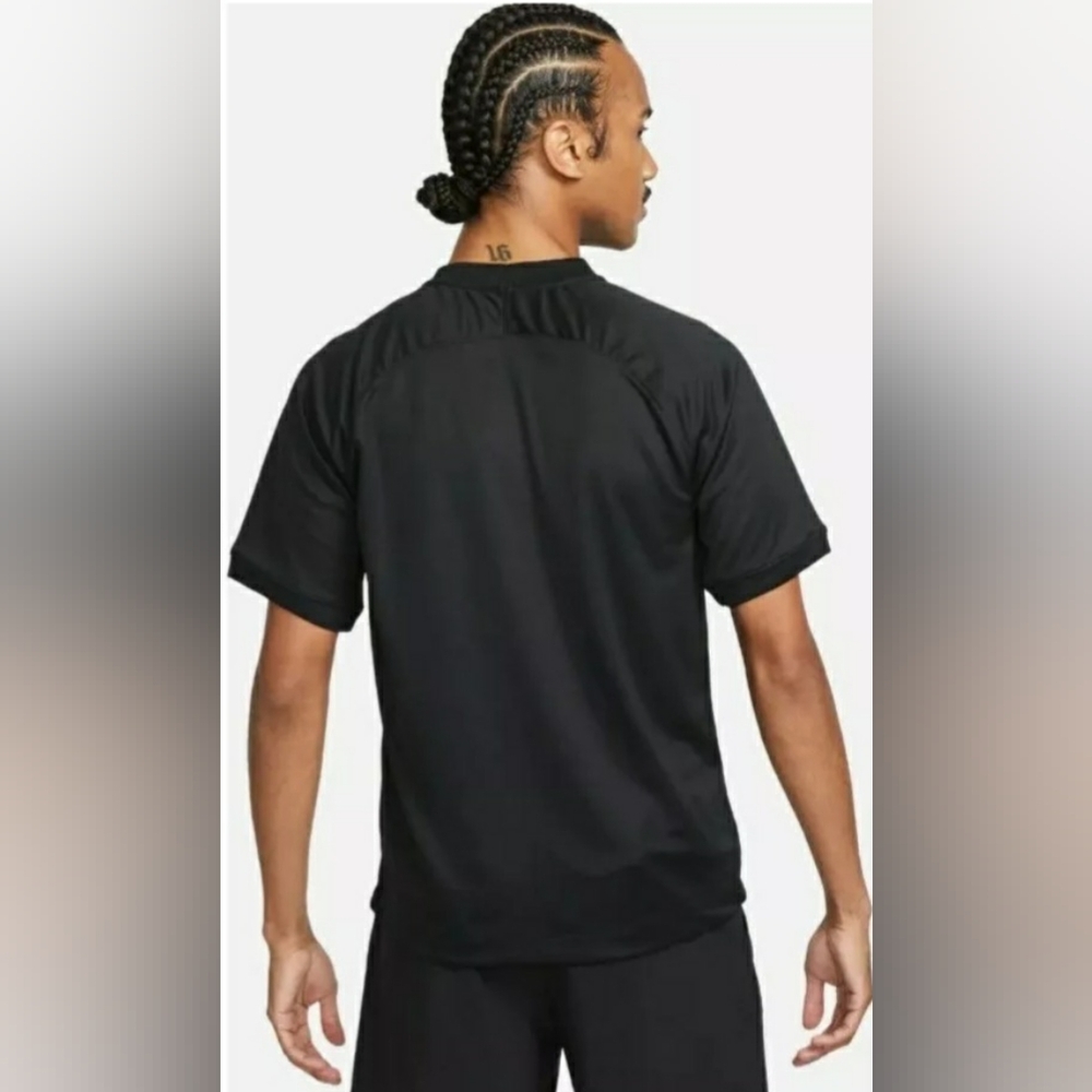 Nike Men’s Dri-Fit Dye Wild Card Training Shirt Size Small Black - Picture 4 of 14